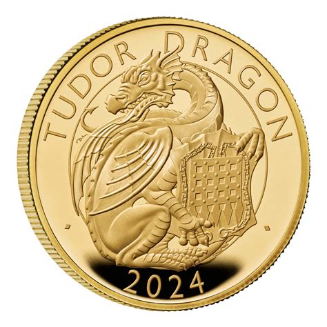 royal tudor dragon coins